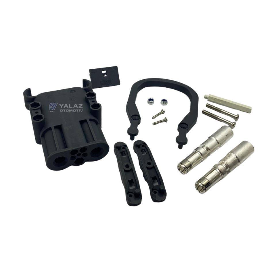 ELEKTRİKLİ FORKLİFT AKÜ SOKETİ 320 A 95 MM (DİŞİ BÜYÜK)