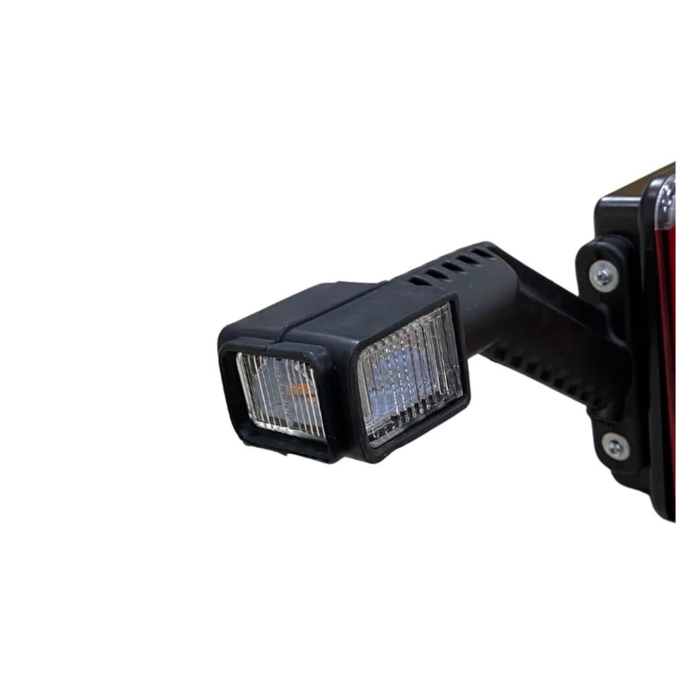 12V-24V STOP LAMBASI (ORTA ŞERİT LED+LED BOYNUZLU) (SOKETLİ) EUROPOINT III DORSE SOL