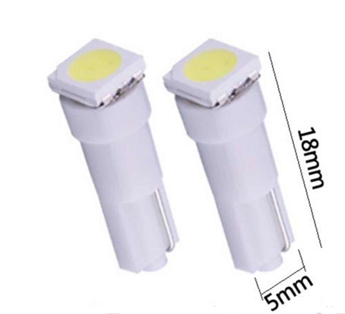 12V DİPSİZ AMPUL TEK LEDLİ T5 BEYAZ (2 AD)