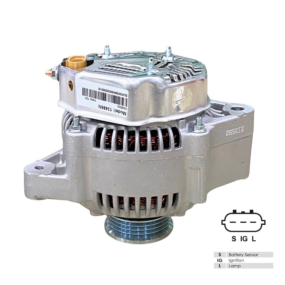 12V ALTERNATÖR DİNAMO 70 A (3 FİŞ OVAL SOKET) (S-IG-L) TOYOTA COROLLA 1.6 1992-1999