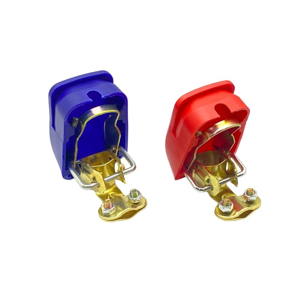 KUTUP BAŞI PLASTİK KAPAKLI MANDALLI TAKMATİK (+ -) MARİN