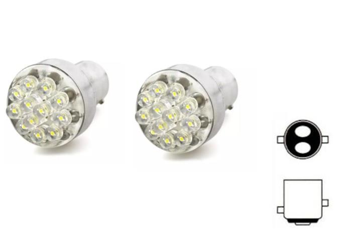 12V 1016 AMPUL LED BEYAZ (2 AD)