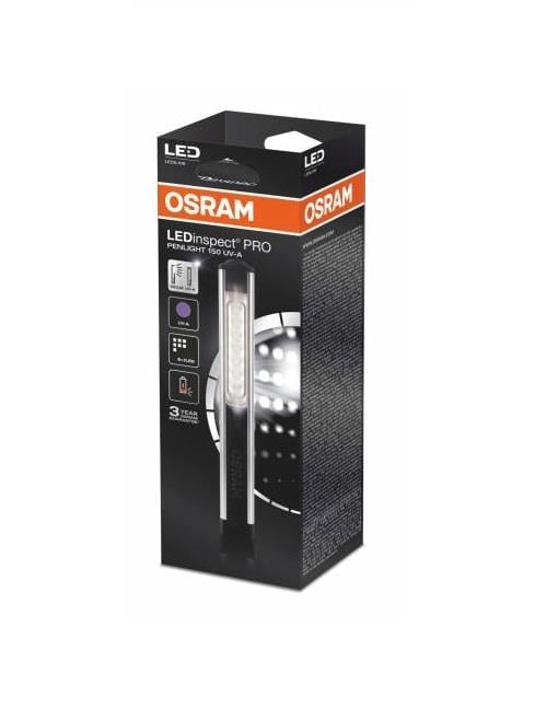 OSRAM EL FENERİ 6 LEDLİ UVA IŞIKLI KLİMA KAÇAK TESPİT (ŞARJLI) MIKNATISLI