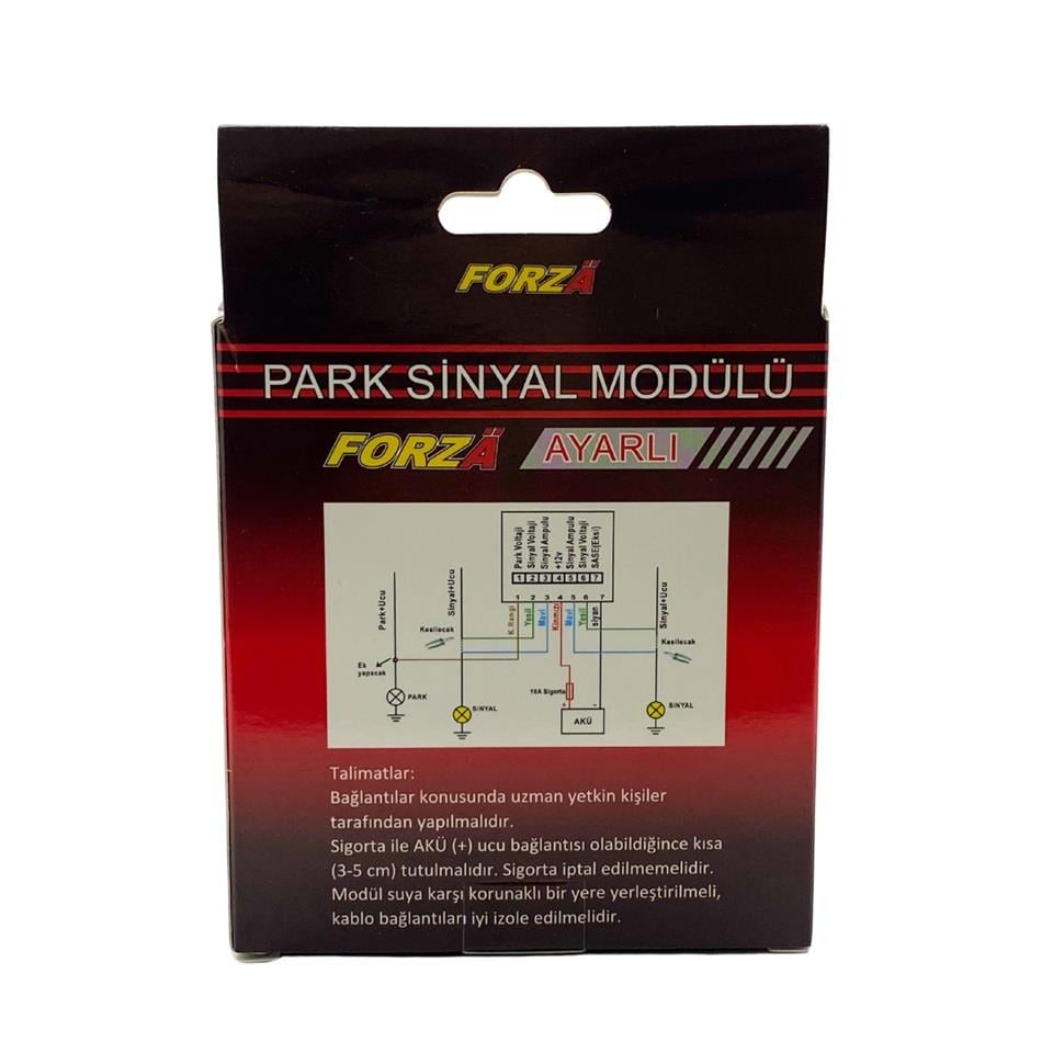 FORZA AMERİKAN PARK-SİNYAL MODÜLÜ AYARLI (BEYİNLİ) 