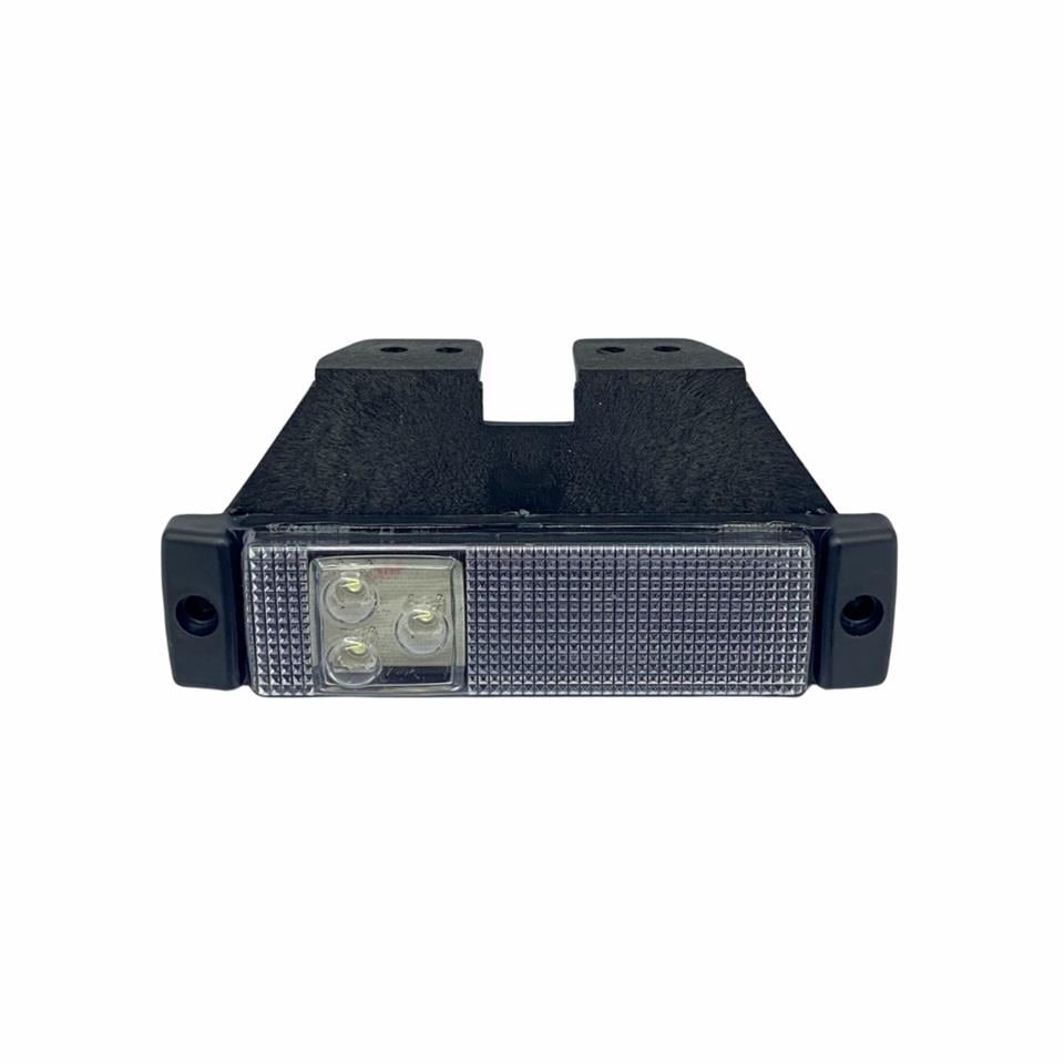 12V-24V YAN İKAZ LAMBASI (SİDE ÖARKER) LEDLİ BEYAZ KRONE TİP DORSE (130*32 MM)