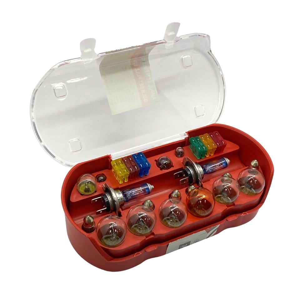 12V H7 AMPUL-SİGORTA SETİ (ACİL SET) (+%220 FAZLA IŞIK) (30 PARÇA)