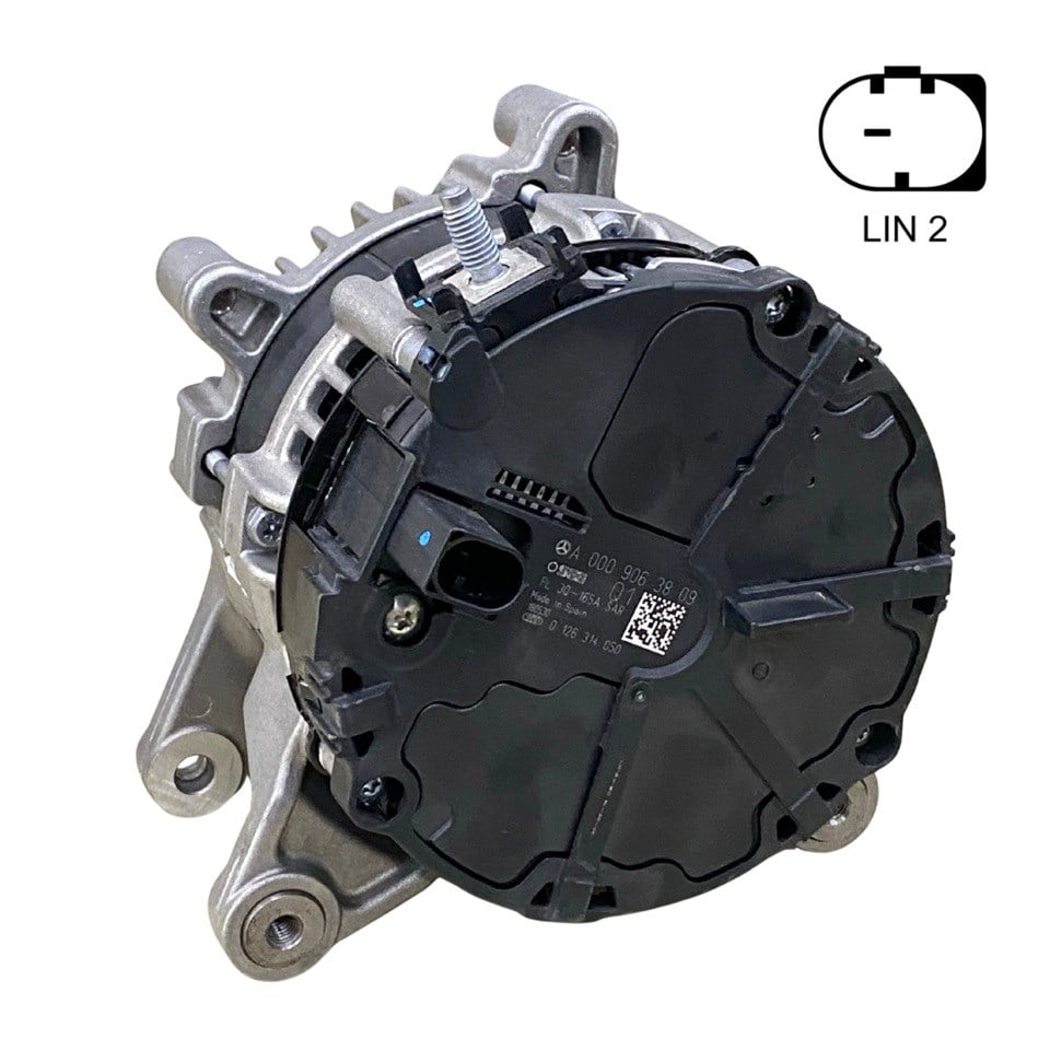 BOSCH 12V ALTERNATÖR DİNAMO 165 A (LIN2) MERCEDES A/B/CLA/GLA SERİSİ SPAIN