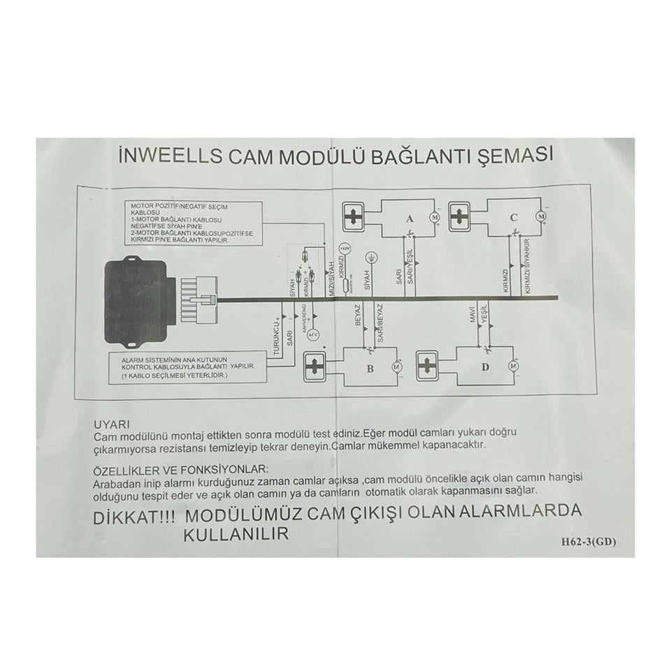 OTOMATİK CAM MODÜLÜ (4 CAM)