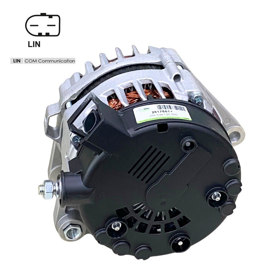 12V ALTERNATÖR DİNAMO 120 A (TEK FİŞ) (LIN) HYUNDAI ELANTRA IV/I20/I40-KIA CARENS IV/RIO/STONIC 
