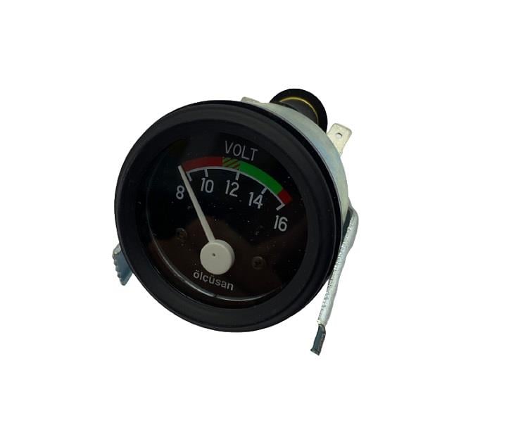 ÖLÇÜSAN 8V-16V VOLTMETRE 52 MM