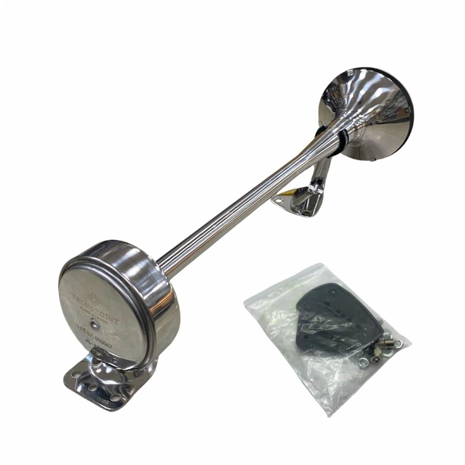 HAVALI KORNA TEKLİ KROM 520 MM (MARİN) *** (VALF VE BOBİN MEVCUT DEĞİL) ***