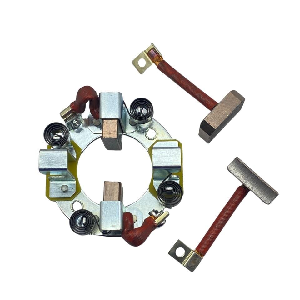 MARŞ KÖMÜR YUVASI NIKKO TİPİ 7.5 KW (DIŞTAN SAPLAMA) (4 KÖMÜRLÜ) KOMATSU