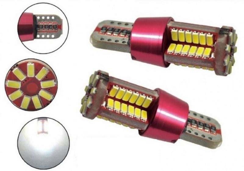 12V DİPSİZ AMPUL T10/T15 (57 LEDLİ) BEYAZ CB (2 AD)
