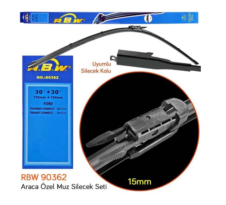 SİLECEK SÜPÜRGESİ 750/750 MM AEROTWIN FORD TOURNEO CONNECT/TRANSİT CONNECT 2013 >
