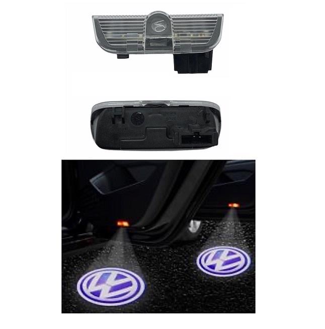KAPI ALTI LOGO LAZER IŞIK LED GEÇMELİ 3D (VW) (2 AD)