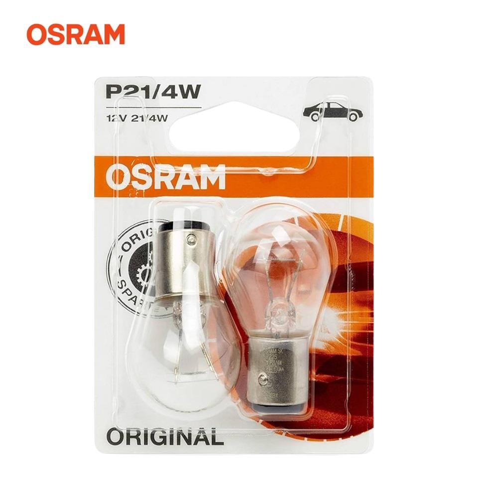 OSRAM 12V 1016 AMPUL 21/4W (ŞAŞI YAKIN TIRNAK) (2 AD)