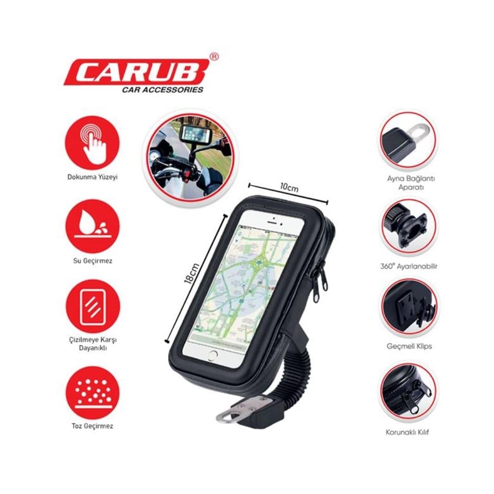 MOTOSİKLET-BİSİKLET TELEFON TUTUCU 