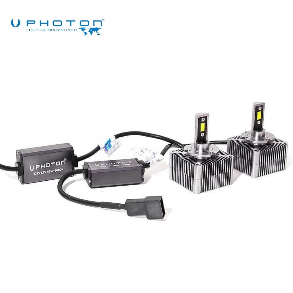 PHOTON 12V D5S CSP LED XENON FAR AMPUL SETİ 6000K 10000 LÜMEN CANBUS