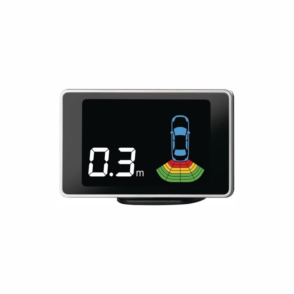 VALEO PARK SENSÖRÜ SES İKAZLI (EKRANLI 88*52 MM) (18.8 MM OEM TİPİ) SİYAH