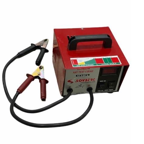 SOYBERG 4V-36V AKÜ TEST CİHAZI (2 KADEMELİ) (150 A/300 A) (OTOMATİK)