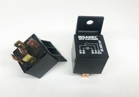 SANEL 24V RÖLE 5 UÇLU 87b (2X20 A) (AYAKLI)