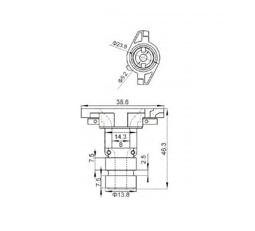 ALTERNATÖR ROTOR BAKIRI BOSCH TİPİ (İÇTEN SOĞUTMALI) 150 A >