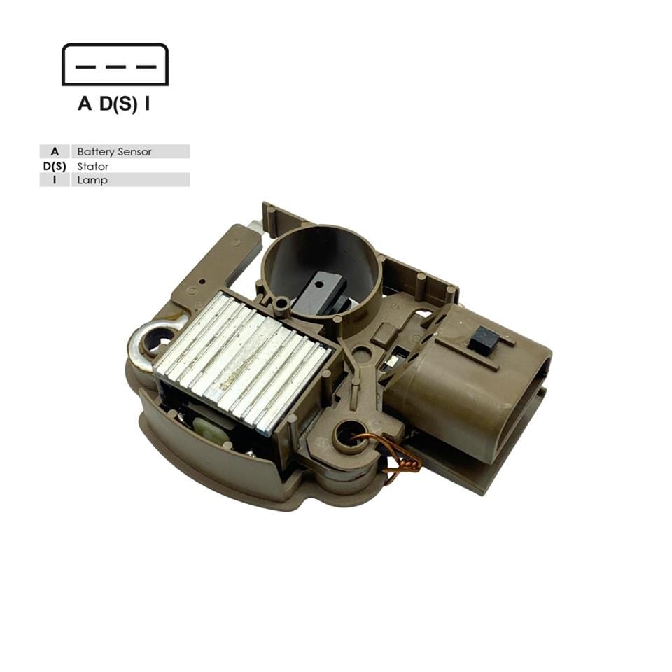 12V KÖMÜRLÜ KONJEKTÖR MITSUBISHI TİPİ (3 FİŞ) FORD-MERCEDES-MERCURY