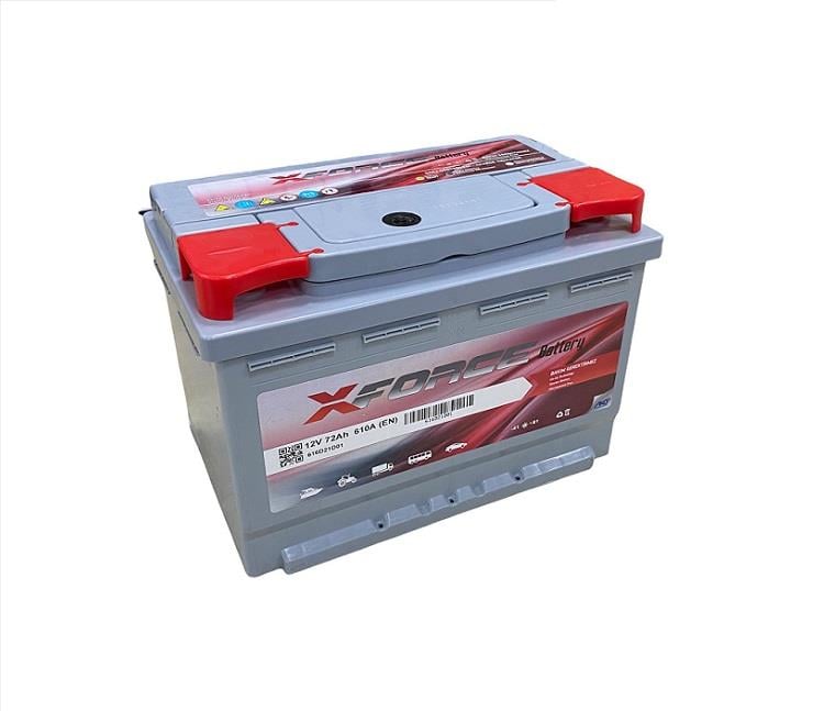 XFORCE X616D21D01 XFORCE 12V 72 AH AKÜ 610 A (EN) (278*175*190)