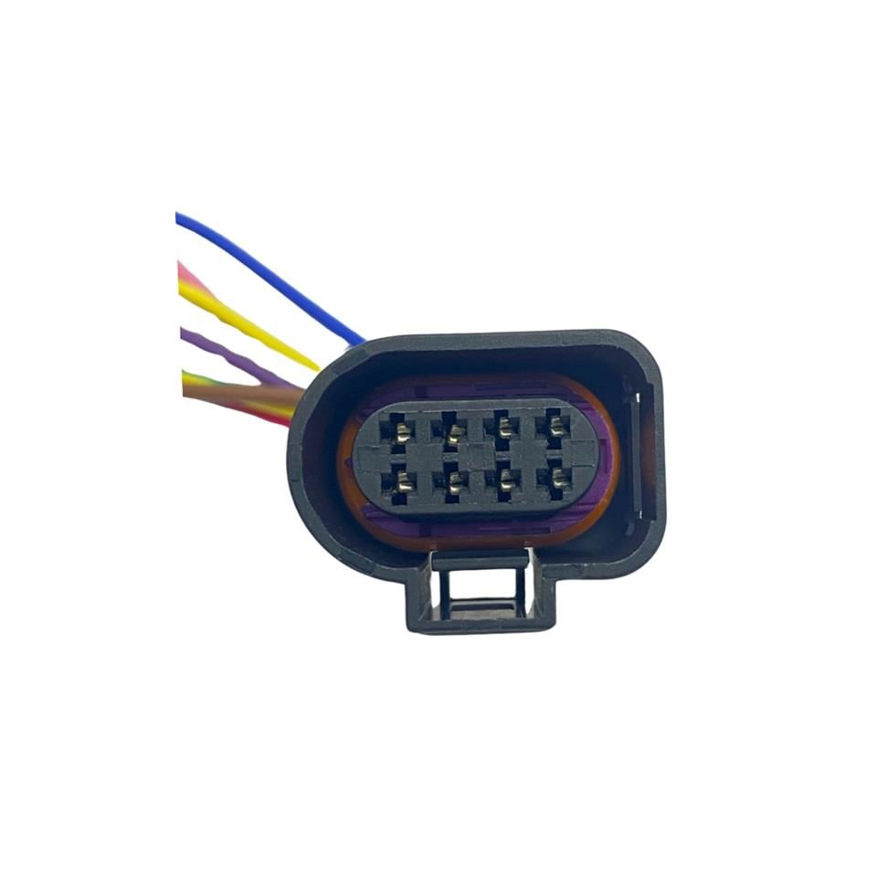 KAPI KİLİT MOTOR SOKETİ (8 FİŞ KABLOLU) AUDI-SEAT-SKODA-VW