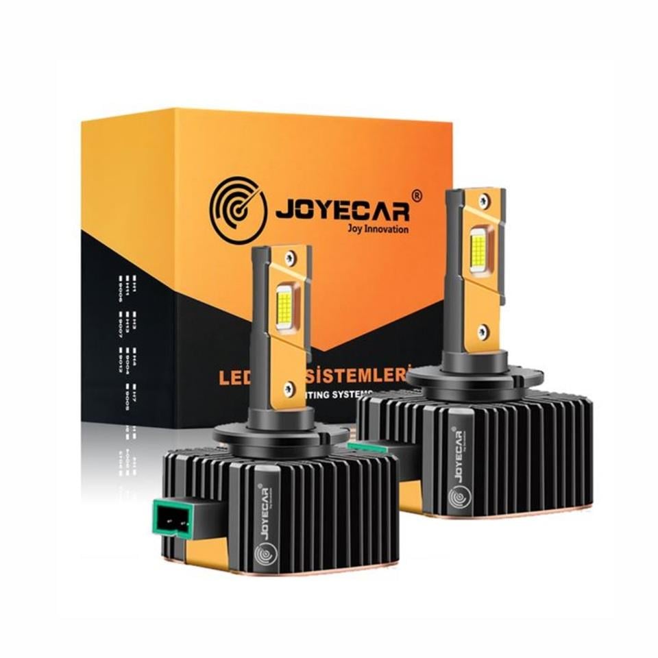 JOYECAR 12V D3S/D3R CSP LED XENON FAR AMPUL SETİ 120W 6000K 20000 LÜMEN