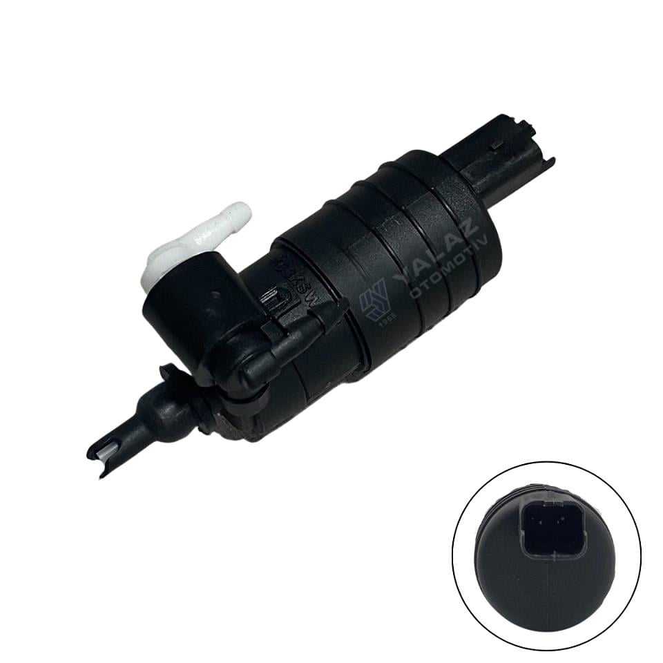 12V SU FISKİYE MOTORU ÇİFT ÇIKIŞ (SOKETLİ) RENAULT CLIO/MEGANE/KANGOO