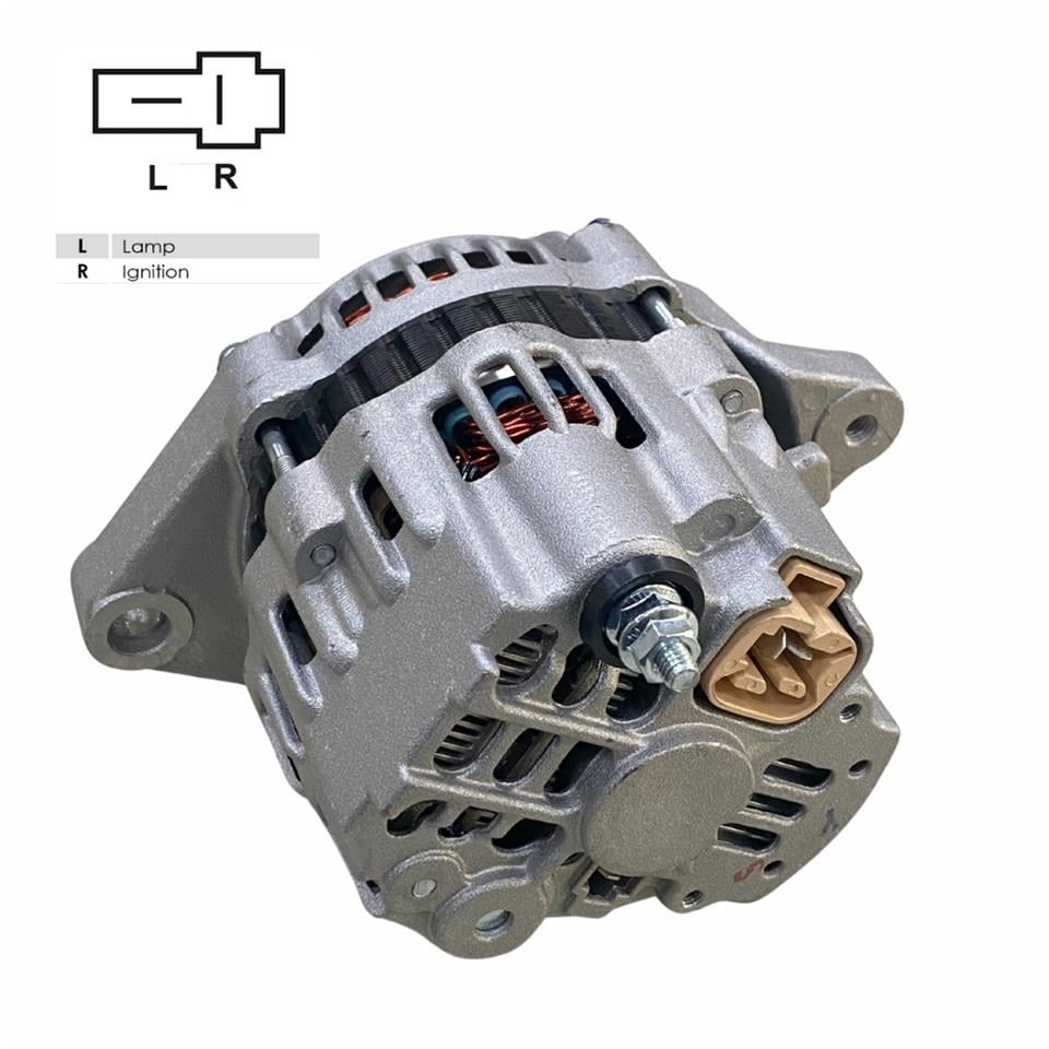12V ALTERNATÖR DİNAMO MITSUBISHI TİPİ 50 A (L-R) CLARK-DAEWOO-SANKO-FORKLİFT-İŞ MAKİNASI