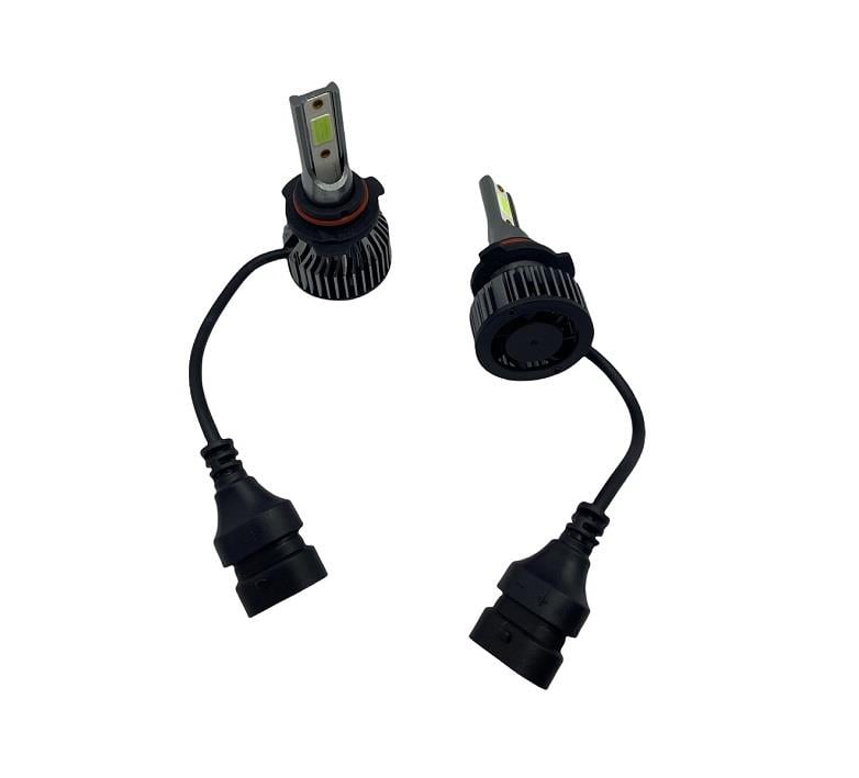 12V-24V HB4 9006 COB LED XENON FAR AMPUL SETİ 10.000K 8000 LÜMEN (BUZ MAVİ)