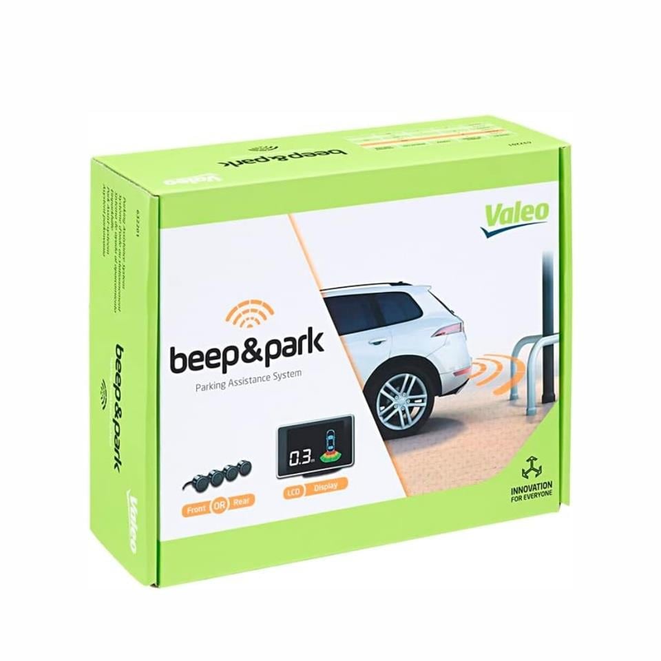 VALEO PARK SENSÖRÜ SES İKAZLI (EKRANLI 88*52 MM) (18.8 MM OEM TİPİ) SİYAH