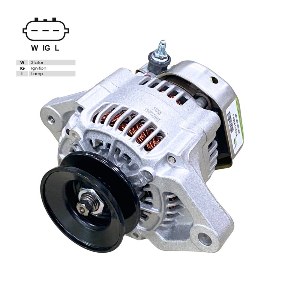 12V ALTERNATÖR DİNAMO 55 A (W-IG-L) CASE IH-JOHNDEERE