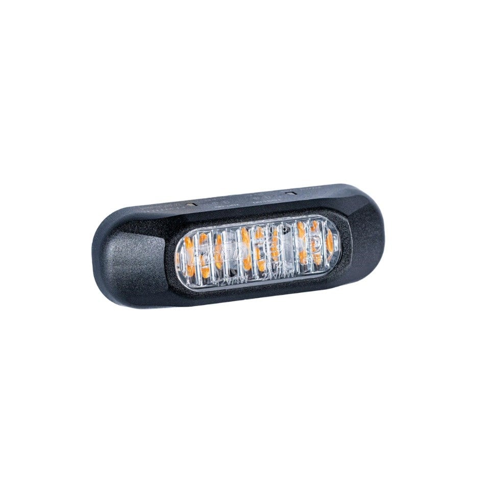 FRISTOM 12V-24V ÇAKAR LAMBA 3 LEDLİ FONKSİYONLU (SARI) (84*28 MM) E9