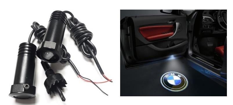 KAPI ALTI LOGO LAZER IŞIK LED 3D (BMW) (2 AD)