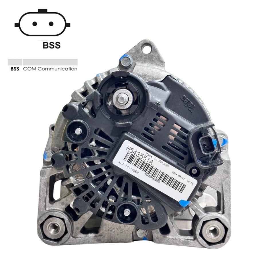 VALEO 12V ALTERNATÖR DİNAMO 110 A (BSS) (TEK FİŞ) (4 AYAK) MERCEDES A SERİSİ/B SERİSİ-RENAULT MEGANE