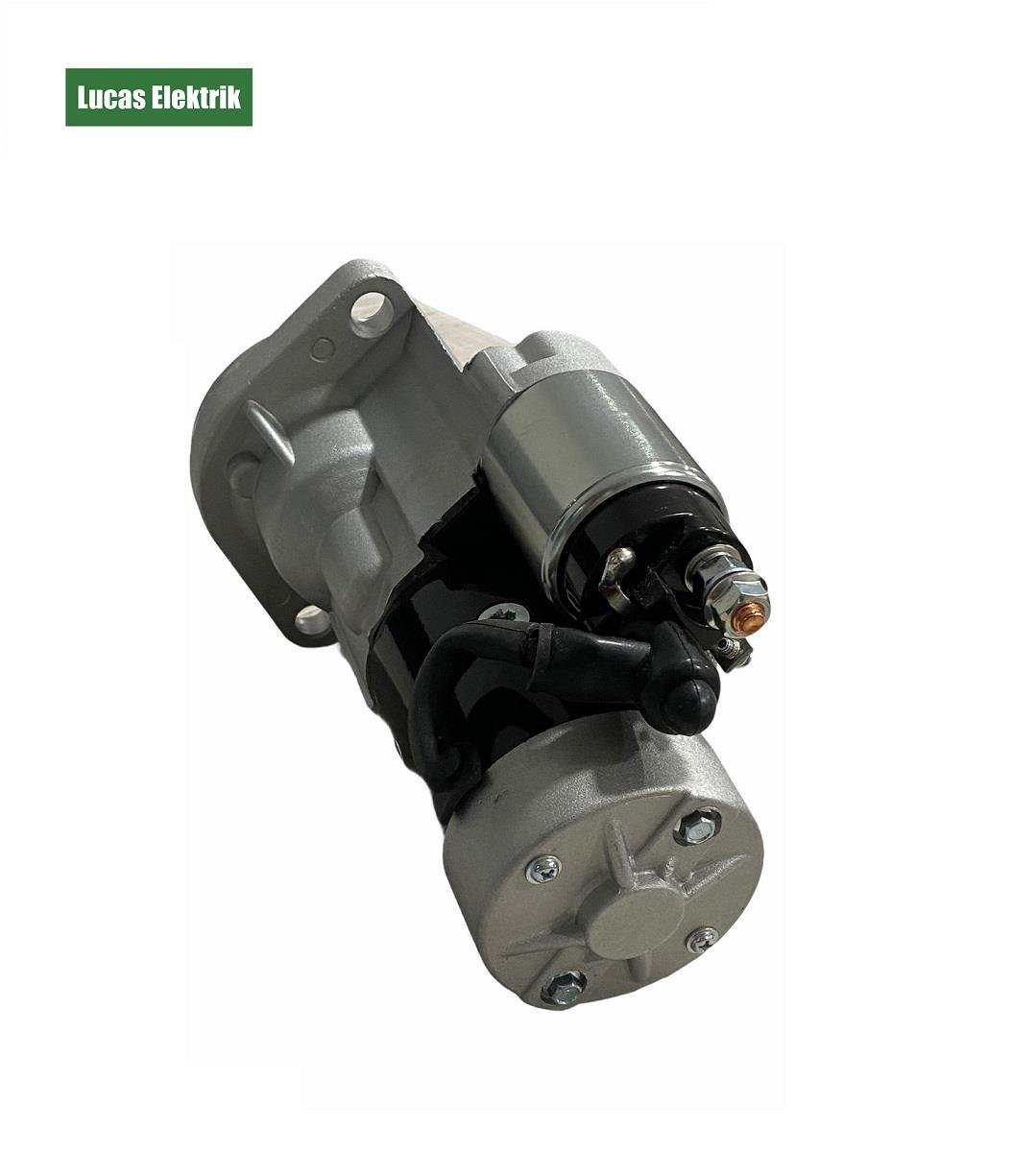 LUCAS 12V MARŞ MOTORU HITACHI TİPİ 9 DİŞ 2.3 KW BAOLI-CLARK-DAEWOO-HYUNDAI-JCB-KOMATSU-LINDE-SAMSUNG