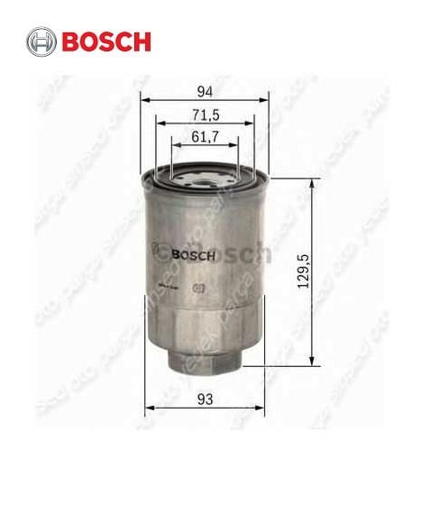 BOSCH YAKIT FİLTRESİ (SOMUNSUZ) MITSUBISHI L300 1997-2008 