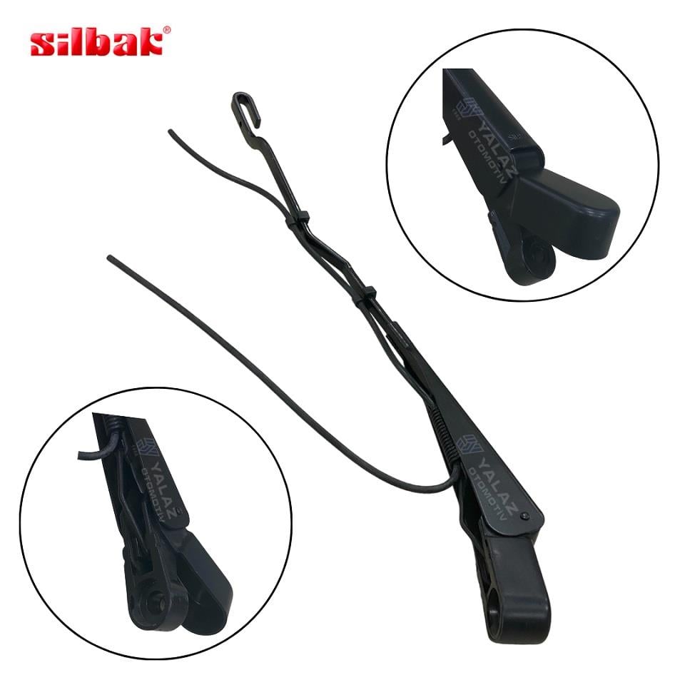 SİLBAK SİLECEK KOLU (GENİŞ KANCALI) (M11 700 MM) IVECO EUROCITY E50/E14 TIR SOL