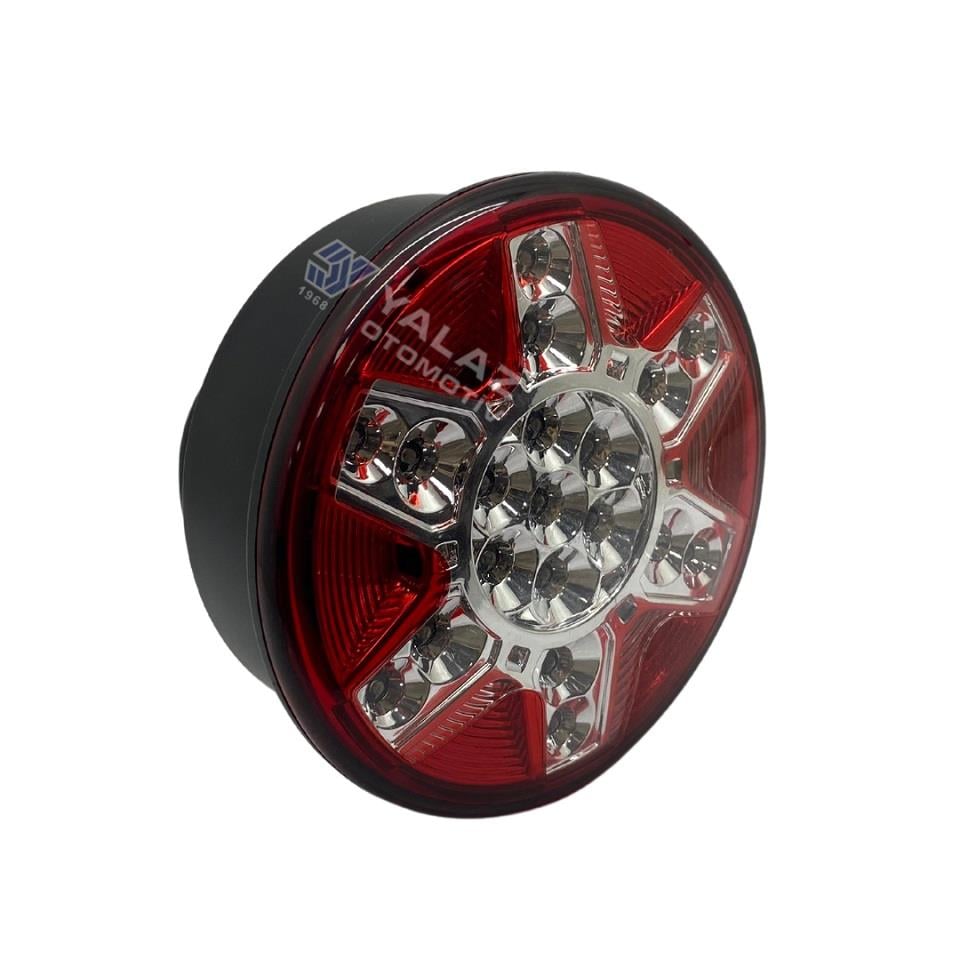 FARPLAS 12V STOP-PARK-SİNYAL LAMBASI LEDLİ (YUVARLAK) (122 MM) UNIVERSAL