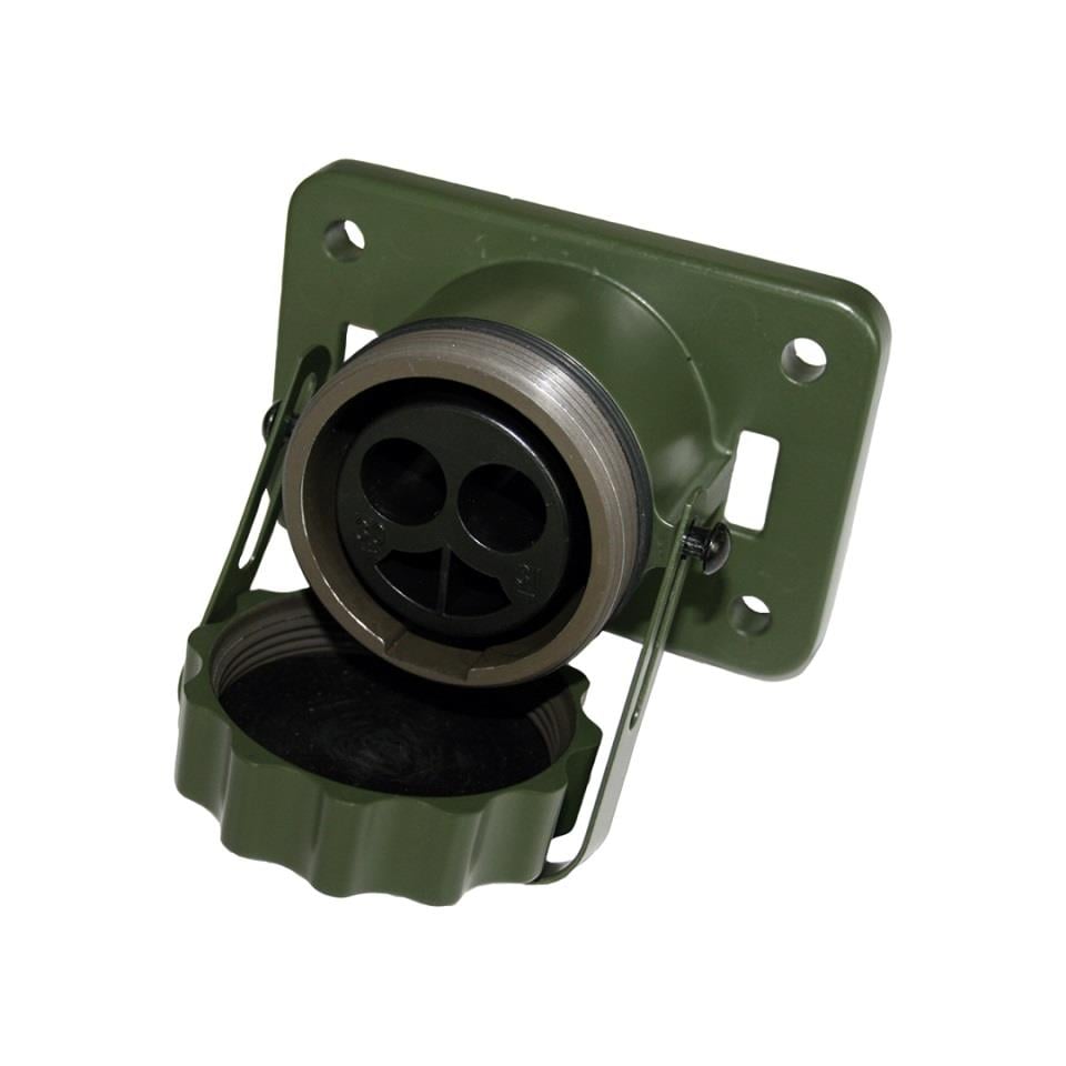 ERİCH JAGER TREYLER SOKET (NATO KONNEKTÖR) (2'Lİ DİŞİ) (35 MM/50 MM KABLO UYUMLU) (KIRILMAZ METAL)