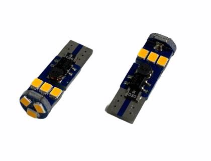 PREMIUM 12V DİPSİZ AMPUL T10 (9 LEDLİ) SARI (2 AD)