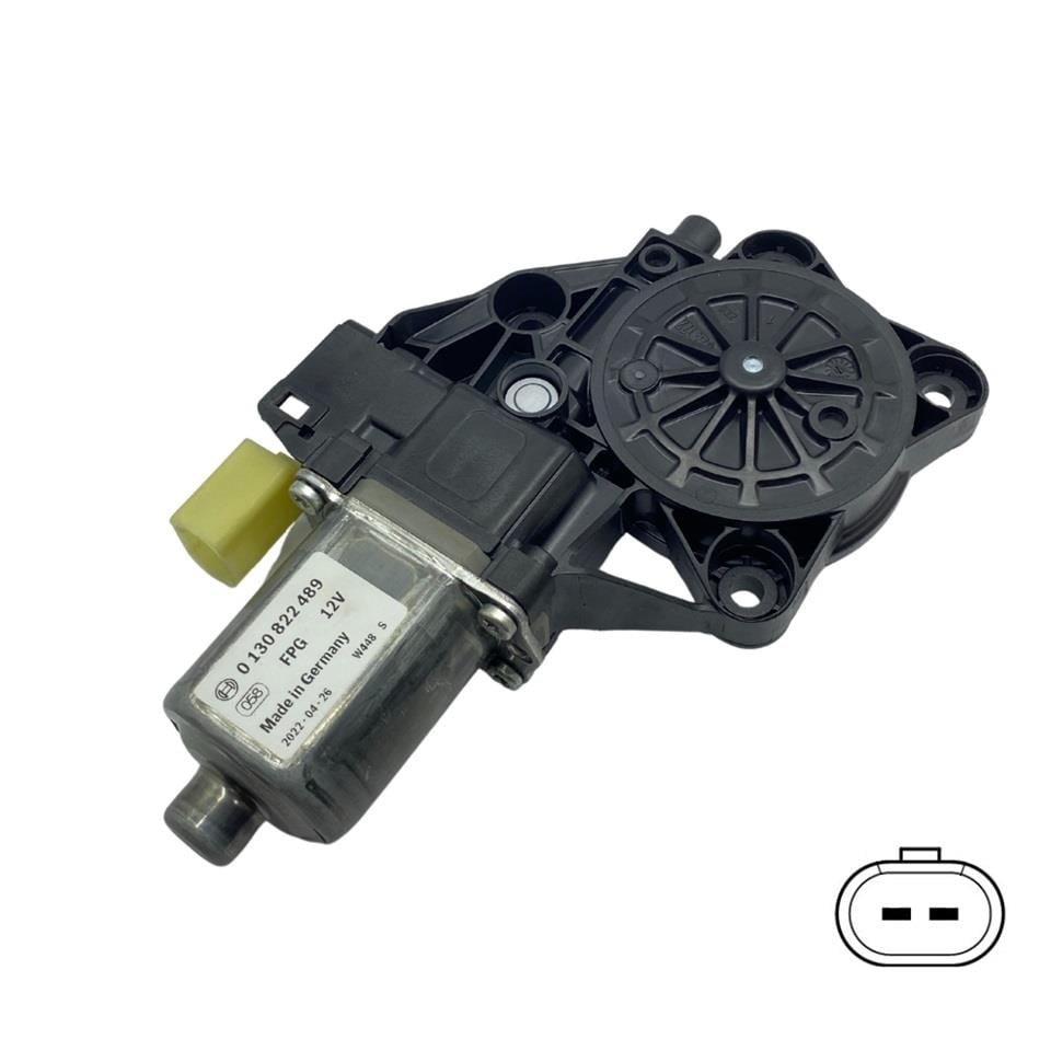 BOSCH 12V CAM KALDIRMA MOTORU (SÜRGÜLÜ OTOMATİK KAPI-KAYAR BASAMAK) (FPG MOTOR) (L) UNIVERSAL