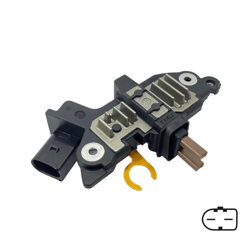 BOSCH 12V KÖMÜRLÜ KONJEKTÖR F00M (YAN SOKET) (BSS-DFM) (155 A) BMW