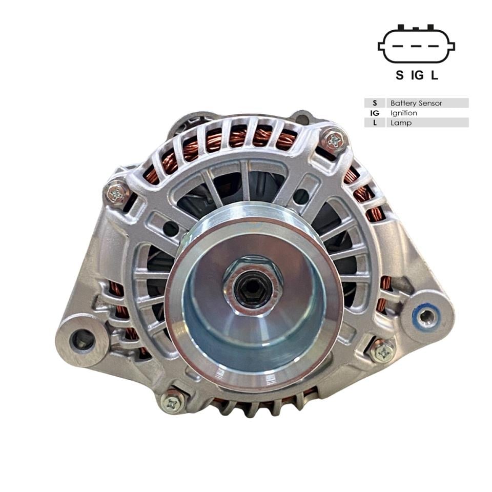 MITSUBISHI 24V ALTERNATÖR DİNAMO 90 A (3 FİŞ) (S-IG-L) FORD CARGO-IVECO EUROSTAR/EUROTECH/STRALIS