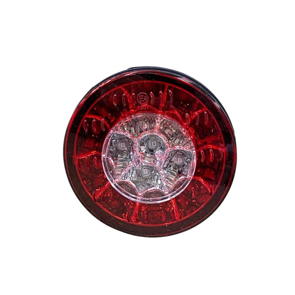 12V STOP-PARK LAMBASI LEDLİ (YUVARLAK) (98 MM) OTOKAR