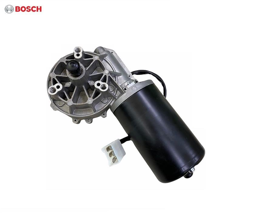 BOSCH 24V SİLECEK MOTORU BÜYÜK TİP (DÜZ FREZE 16 MM) (SOKETLİ 5 FİŞ) (L) MERCEDES OTOBÜS 303