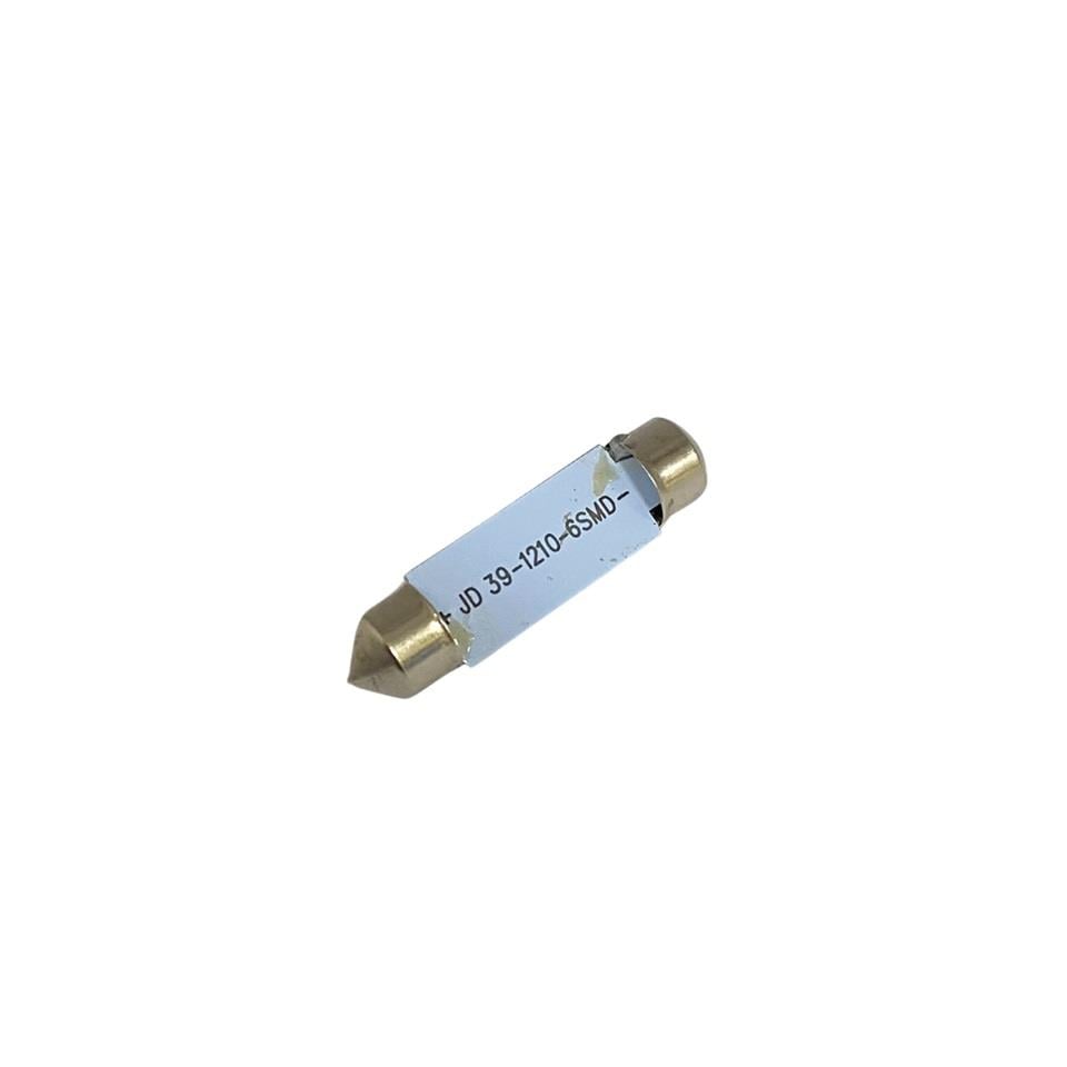 12V SOFİT AMPUL 6 LEDLİ MAVİ (39 MM) (1 AD)
